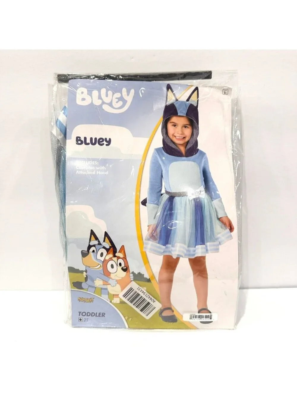 Spirit Halloween Bluey Girls Toddler Halloween Cosplay Costume - Picture 2 of 9